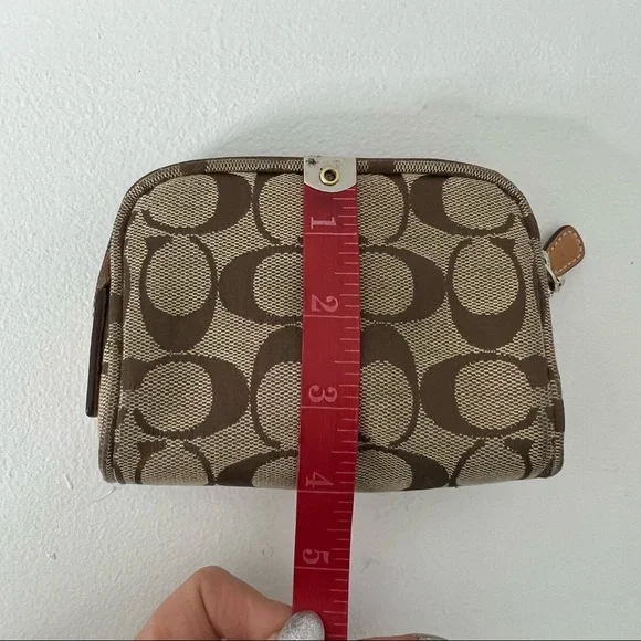 Coach coin purse small cosmetic case - Picture 9 of 11